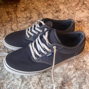 Vans Navy Canvas Sneakers